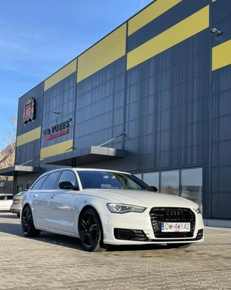 Audi A6 cena 89000 przebieg: 172000, rok produkcji 2015 z Wrocław małe 232